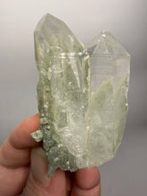 Load image into Gallery viewer, Chlorite-Included Faden Quartz Cluster (Green Phantom Quartz) | Pakistan Mineral Specimen