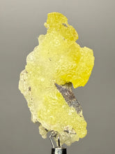 Load image into Gallery viewer, Vibrant Yellow Brucite Thumbnail Mineral Specimen | Collector Crystal from Killa Saifullah District in Balochistan Province, Pakistan
