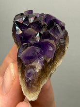 Load image into Gallery viewer, Premium Hematite-Phantom Deep Magenta Ametrine Cluster | Deccan Traps, India | Collector Mineral Specimen