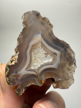 Load image into Gallery viewer, Polished Malawi Agate Half – High-Grade African Banded Agate Display Specimen