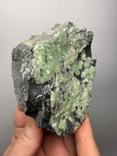 Load image into Gallery viewer, High-Grade Green Wavellite Collectors Specimen - Radiating Botryoidal Crystal Formation - Arkansas, USA