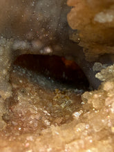 Load image into Gallery viewer, “Goblin Chalcedony” Pink & Orange Druzy Botryoidal Stalactites — Tichka Massif, High Atlas, Morocco