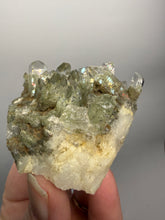 Load image into Gallery viewer, Chlorite-Included Quartz Cluster (Green Phantom Quartz) | Pakistan Mineral Specimen