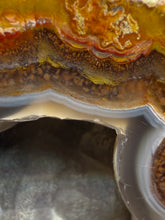 Load image into Gallery viewer, High-Grade Turkish Agate with Botryoidal Chalcedony Vug – Rare Collector’s Gem