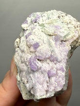 Load image into Gallery viewer, Purple Apatite on Matrix Collector Mineral Specimen from Paprok, Afghanistan