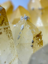 Load image into Gallery viewer, High Grade Golden Iron-Stained Himalayan Quartz Cluster | Rare Pakistan Mineral Specimen | Collector Display Crystal
