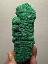 Load image into Gallery viewer, 4.1” High-Grade Malachite Stalactite “Cave” Formation | DR Congo | Mineral Collector Specimen