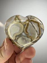 Load image into Gallery viewer, Cobra Jasper Puff Heart from India • High Grade