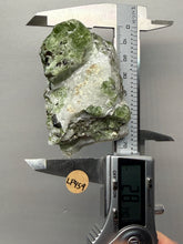 Load image into Gallery viewer, Electric Green Diopside on Quartz – Collector Mineral Specimen (Gilgit-Baltistan) Pakistan