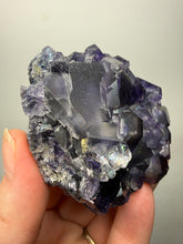 Load image into Gallery viewer, High-Grade “Tanzanite” Fluorite Cluster — Quan Zhou, Yongchun County, Fujian, China | Collector Mineral Specimen