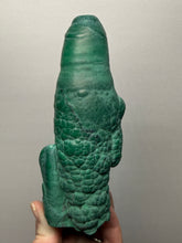 Load image into Gallery viewer, 5.9” High-Grade Malachite Stalactite “Cave” Formation | DR Congo | Mineral Collector Specimen