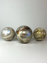 Load image into Gallery viewer, Sun and Moonstone Sphere