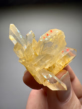 Load image into Gallery viewer, High Grade Golden Iron-Stained Himalayan Quartz Cluster | Rare Pakistan Mineral Specimen | Collector Display Crystal