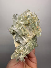 Load image into Gallery viewer, Chlorite-Included Quartz Cluster (Green Phantom Quartz) – Pakistan Mineral Specimen