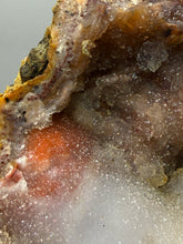 Load image into Gallery viewer, “Goblin Chalcedony” Pink & Orange Druzy Botryoidal Stalactites — Tichka Massif, High Atlas, Morocco