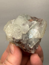 Load image into Gallery viewer, Lustrous Apophyllite over Red Heulandite (Zeolite Pocket) — Deccan Traps, Maharashtra, India
