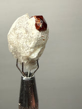Load image into Gallery viewer, High-Grade Naturally Faceted Red Spessartine Garnet on Matrix — Skardu, Pakistan