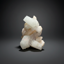 Load image into Gallery viewer, High-Grade Light Green Apophyllite on Pink Stilbite Zeolite | Indian Collector Mineral Specimen