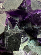 Load image into Gallery viewer, High-Grade Rare Purple-Green-Blue Cubic Fluorite | Cabinet Mineral Collector Specimen | Zhejiang Province, China