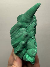 Load image into Gallery viewer, 4.6” High-Grade Malachite Stalactite “Cave” Formation | DR Congo | Mineral Collector Specimen