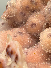 Load image into Gallery viewer, “Goblin Chalcedony” Pink & Orange Druzy Botryoidal Stalactites — Tichka Massif, High Atlas, Morocco