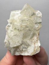 Load image into Gallery viewer, Rare Druzy Golden “Diamond” Calcite on Zeolite Matrix — Maharashtra, India | Collector Cabinet Specimen