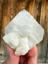 Load image into Gallery viewer, Twinned Apophyllite + Pearl Heulandite • Maharashtra, India