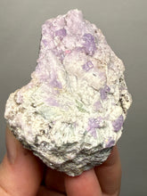 Load image into Gallery viewer, Purple Apatite on Matrix Collector Mineral Specimen from Paprok, Afghanistan