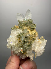 Load image into Gallery viewer, Chlorite-Included Quartz Cluster (Green Phantom Quartz) | Pakistan Mineral Specimen