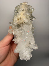 Load image into Gallery viewer, Chlorite-Included Quartz Cluster (Green Phantom Quartz) – Pakistan Mineral Specimen