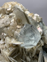 Load image into Gallery viewer, Premium Aquamarine with Mica on Matrix Collector Mineral Specimen – Nagar Valley, Pakistan