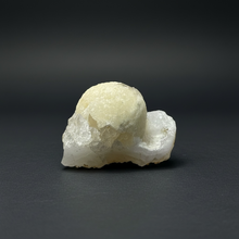 Load image into Gallery viewer, Rare Botryoidal Yellow Fluorite on Quartz Matrix Collector Mineral Specimen – Maharashtra, India