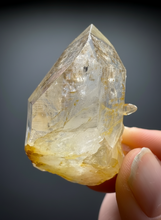 Load image into Gallery viewer, High Grade Golden Iron-Stained Himalayan Quartz Cluster | Rare Pakistan Mineral Specimen | Collector Display Crystal