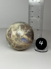 Load image into Gallery viewer, Sun and Moonstone Sphere