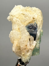Load image into Gallery viewer, Blue Indicolite & Mint Green Tourmaline on Matrix – Pegmatite Mineral Specimen from Pakistan