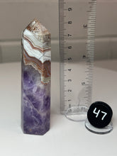 Load image into Gallery viewer, Amethyst and Agate Obelisk Tower