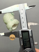 Load image into Gallery viewer, Luminous Mint Apophyllite with Glittering Druzy Sugar Quartz – India