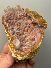 Load image into Gallery viewer, “Goblin Chalcedony” Pink & Orange Druzy Botryoidal Stalactites — Tichka Massif, High Atlas, Morocco