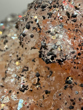 Load image into Gallery viewer, Natural Botryoidal Goethite on Druzy Amethyst Cluster | Collector Mineral Specimen | Morocco