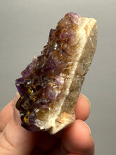 Load image into Gallery viewer, Premium Hematite-Phantom Deep Magenta Ametrine Cluster | Deccan Traps, India | Collector Mineral Specimen