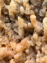 Load image into Gallery viewer, “Goblin Chalcedony” Pink & Orange Druzy Botryoidal Stalactites — Tichka Massif, High Atlas, Morocco
