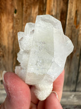 Load image into Gallery viewer, Twinned Apophyllite + Pearl Heulandite • Maharashtra, India
