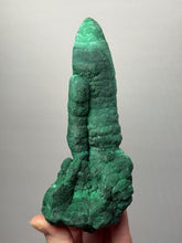 Load image into Gallery viewer, 6.6” High-Grade Malachite Stalactite Botryoidal “Cave” Formation | DR Congo | Mineral Collector Specimen