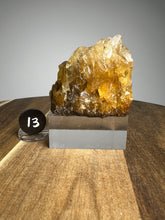 Load image into Gallery viewer, Glowing Flame Calcite Cluster from Maharashtra • High Grade