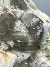 Load image into Gallery viewer, Aquamarine with Smoky Quartz on Albite Mineral Specimen | Nagar Valley, Gilgit-Baltistan, Pakistan