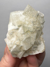 Load image into Gallery viewer, Rare Druzy Golden “Diamond” Calcite on Zeolite Matrix — Maharashtra, India | Collector Cabinet Specimen