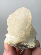 Load image into Gallery viewer, High-Grade “Dream Cloud” Druzy Chalcedony Stalactite — Maharashtra, India (Collector Display Specimen)