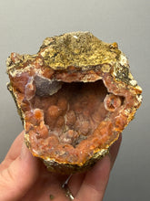 Load image into Gallery viewer, “Goblin Chalcedony” Pink & Orange Druzy Botryoidal Stalactites — Tichka Massif, High Atlas, Morocco