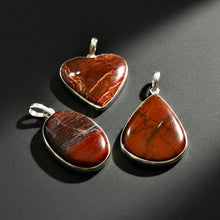 Load image into Gallery viewer, PENDANT | Red Congo Jasper | 925 Silver Plated