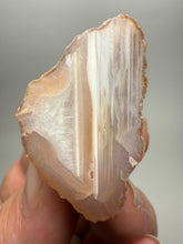 Load image into Gallery viewer, Polished Malawi Agate Half – High-Grade African Banded Water Line Agate Display Specimen